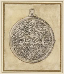 Design for a circular pendant